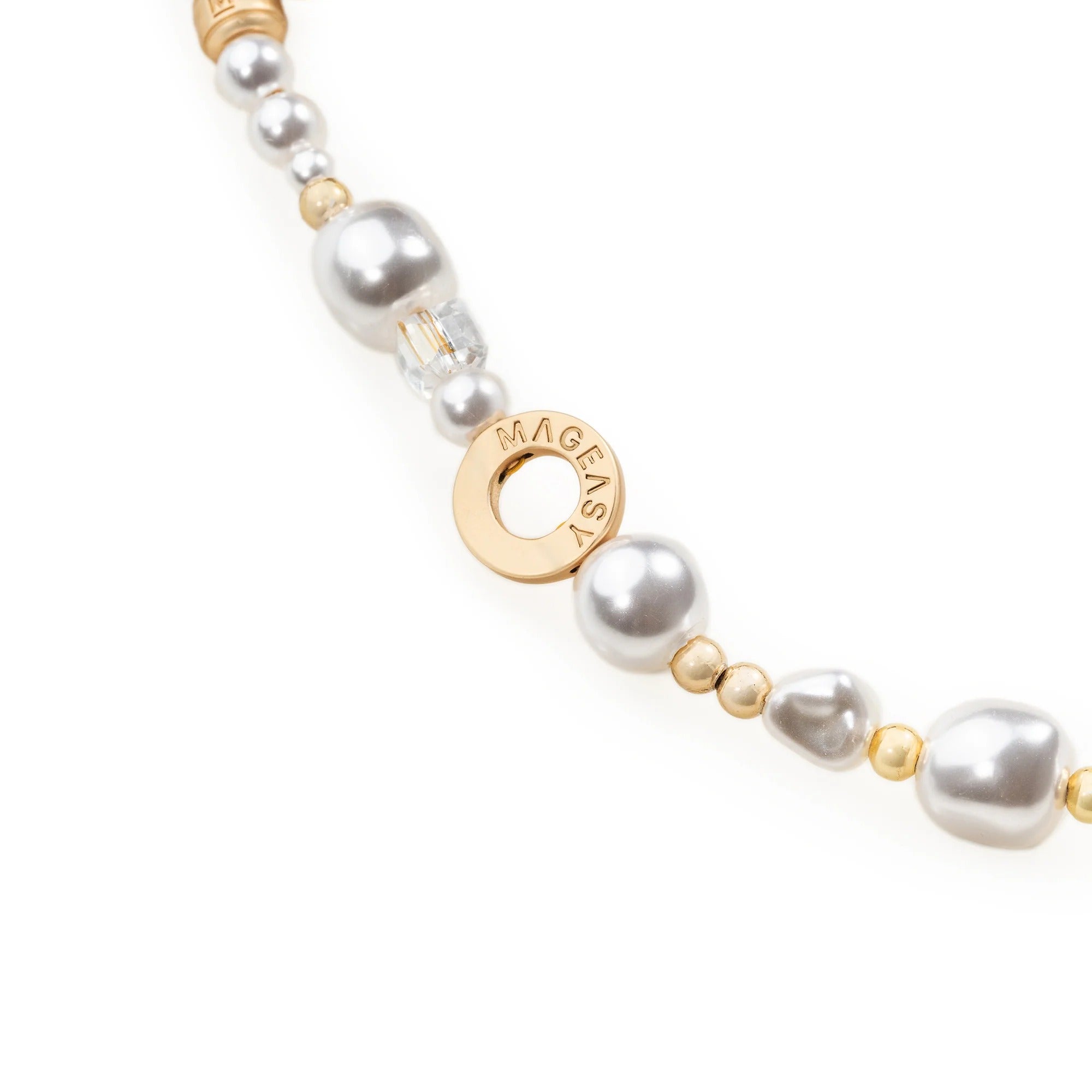 Mageasy Pearl iPhone Wrist Strap - Snap Hook