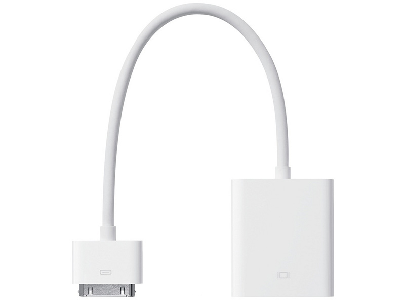 Apple Official 30 Pin to VGA adapter - White