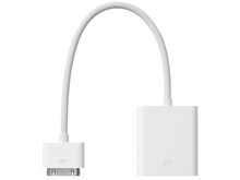 Load image into Gallery viewer, Apple Official 30 Pin to VGA adapter - White