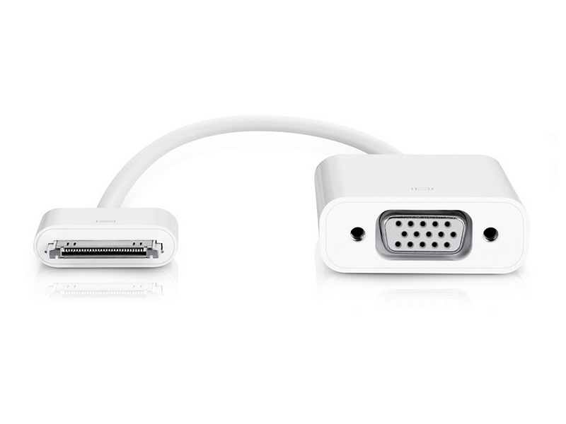 Apple Official 30 Pin to VGA adapter - White