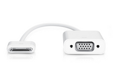 Load image into Gallery viewer, Apple Official 30 Pin to VGA adapter - White