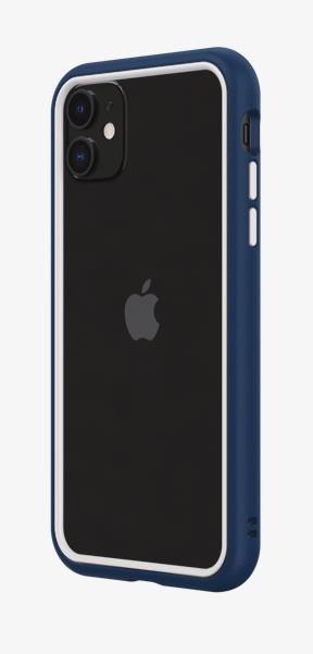 RhinoShield Mod NX Bumper Case & Clear Backplate iPhone 11 - Royal Blue / White