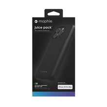 Load image into Gallery viewer, Mophie Juice Pack  3000mAh Battery Case iPhone 15 Pro Max - Black