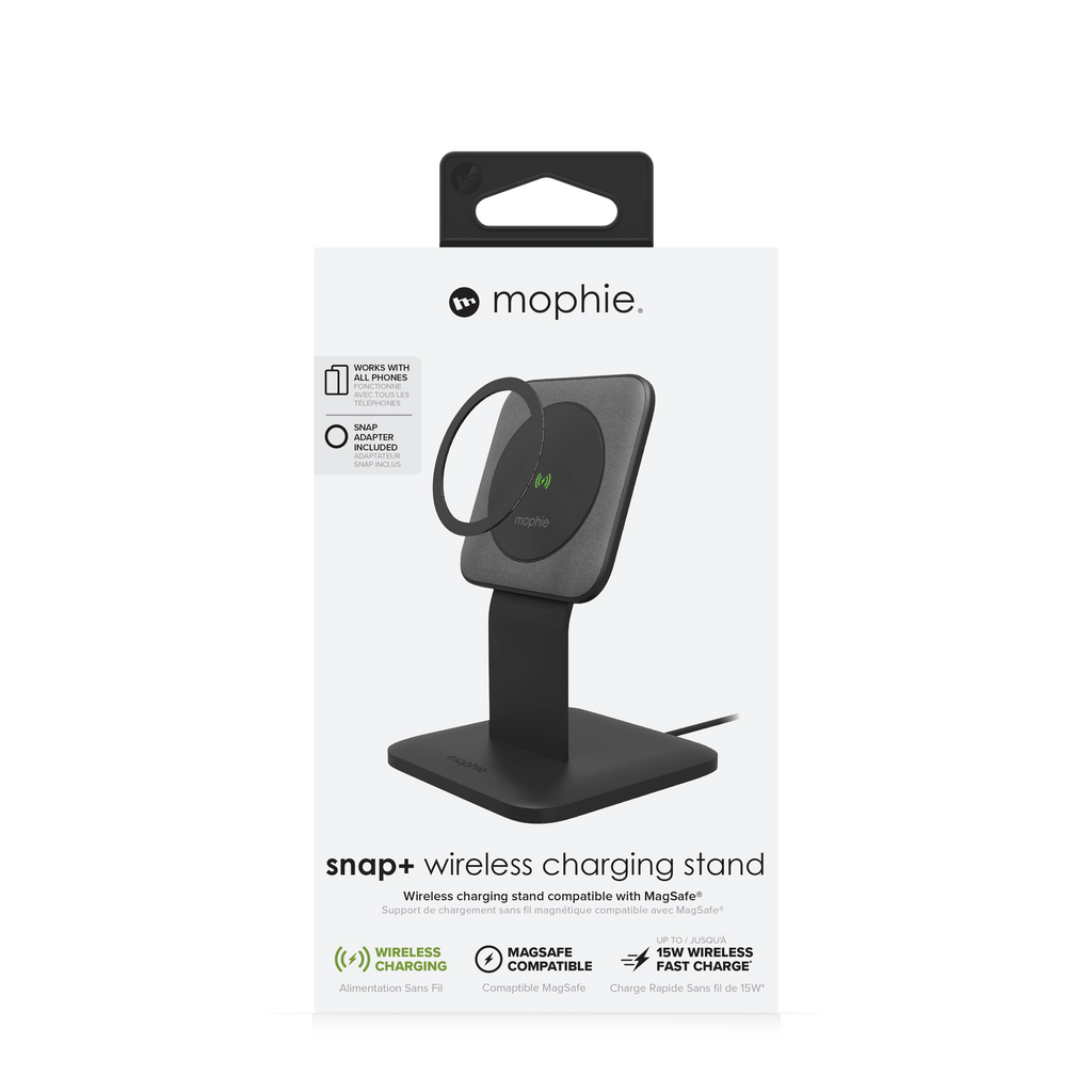 Mophie Snap+ Universal Wireless Charging Stand 15W - Black