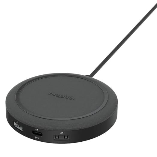 Mophie Wireless Charging Hub up to 4 Devices 10W- Black