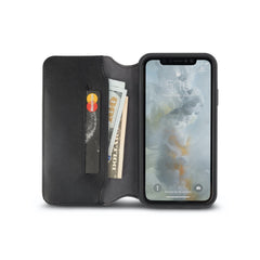 Moshi Overture Premium Folio Style Wallet Case For iPhone XS Max - Charcoal Black