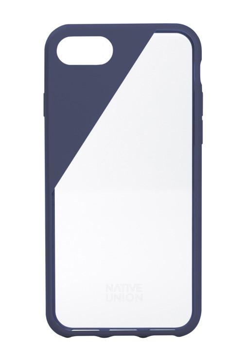 Native Union CLIC Crystal Clear Case For iPhone 8 / 7 - Clear / Marine