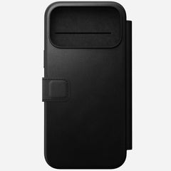 nomad folio folio case for iphone 17 pro black inside card slots