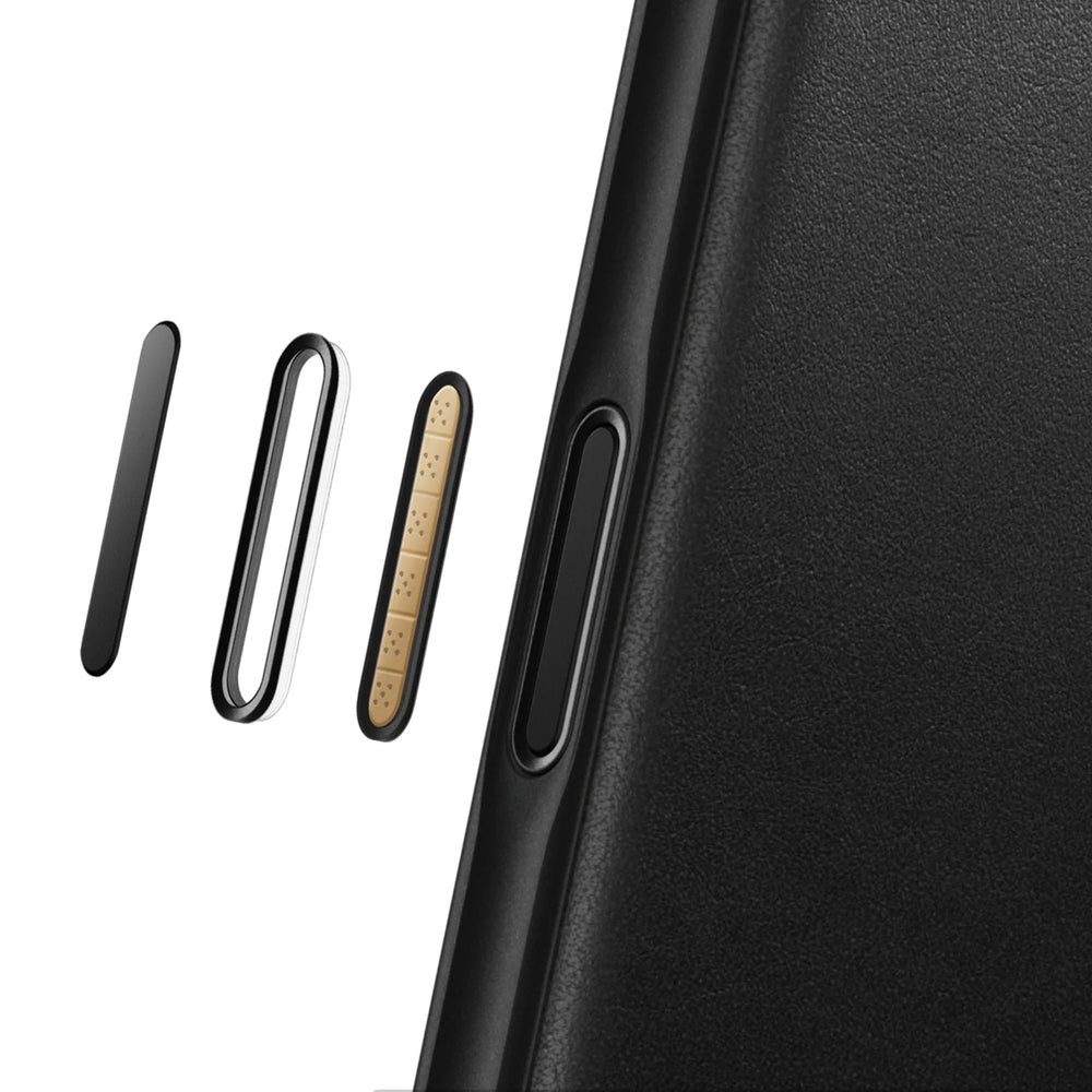 nomad folio folio case for iphone 17 pro black back protection