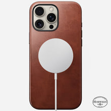 Load image into Gallery viewer, Nomad Horween Leather Case for iPhone 16 Pro Max - Olde Dublin Limited Ed