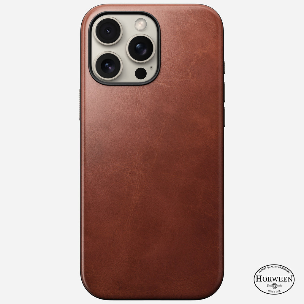 Nomad Horween Leather Case for iPhone 16 Pro Max - Olde Dublin Limited Ed