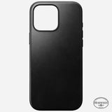 Nomad Modern Horween Leather Case for iPhone 16 Pro 6.3 - Black