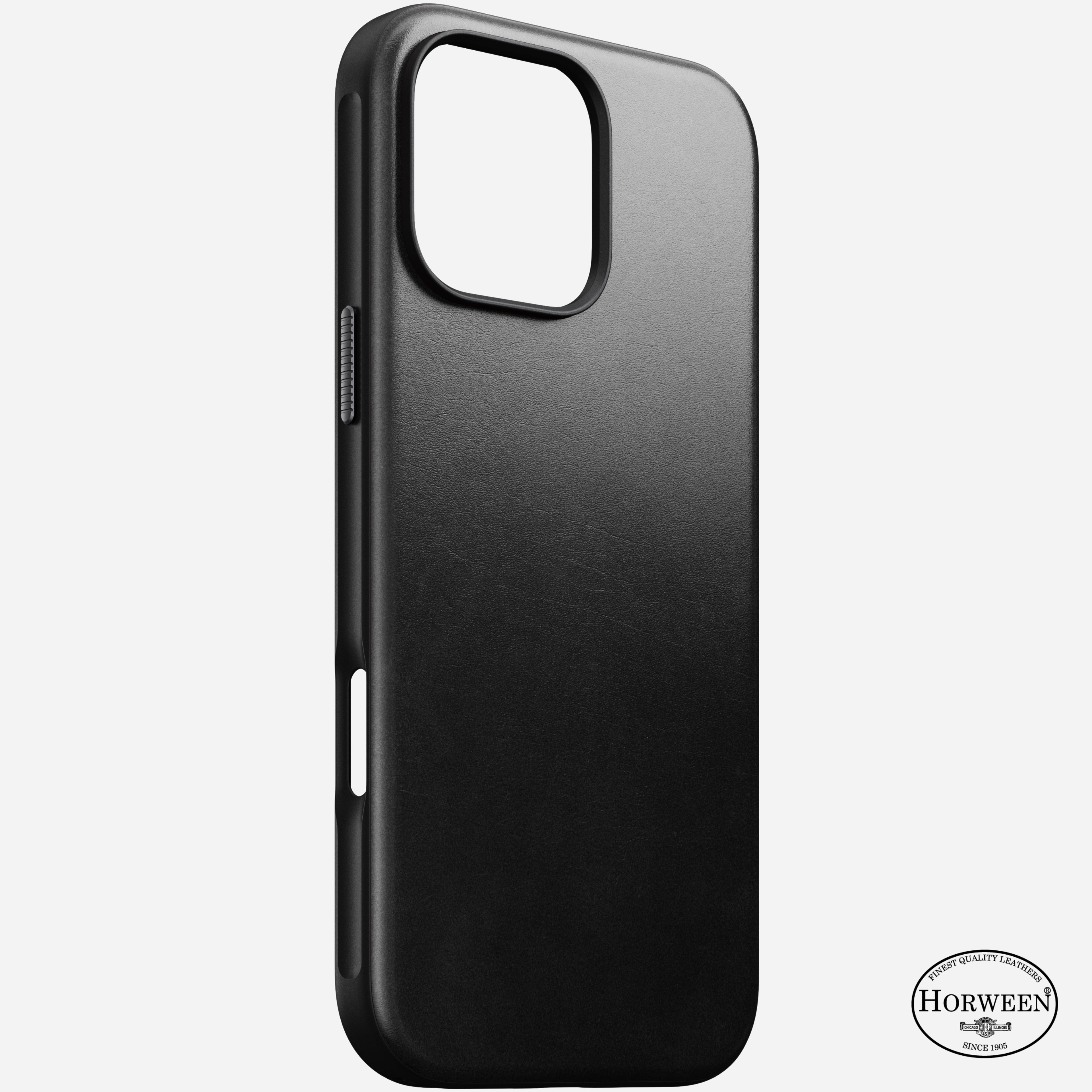 Nomad Modern Horween Leather Case for iPhone 16 Pro Max 6.9 - Black