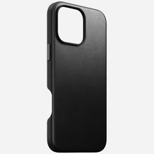 Load image into Gallery viewer, Nomad Traditional Premium Leather Case iPhone 16 Pro 6.3 - Black