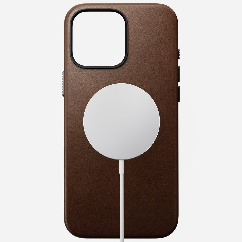 Nomad Traditional Premium Leather Case iPhone 16 Pro Max 6.9 - Brown