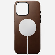 Load image into Gallery viewer, Nomad Traditional Premium Leather Case iPhone 16 Pro Max 6.9 - Brown