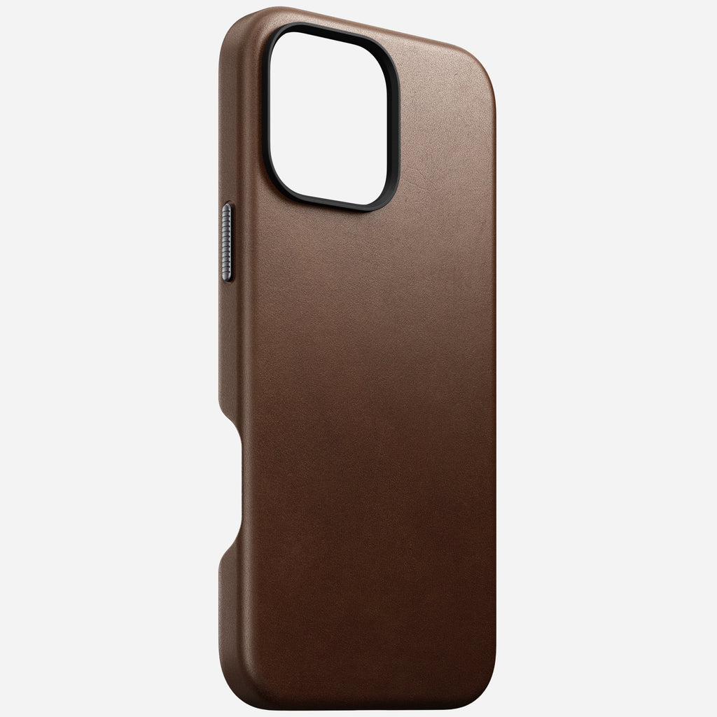 Nomad Traditional Premium Leather Case iPhone 16 Pro Max 6.9 - Brown