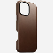 Load image into Gallery viewer, Nomad Traditional Premium Leather Case iPhone 16 Pro Max 6.9 - Brown