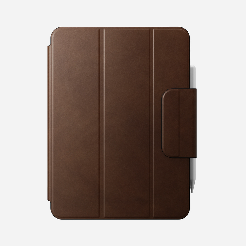 Nomad Premium Leather Folio Case for iPad Pro 11 M4 / M5 - Brown