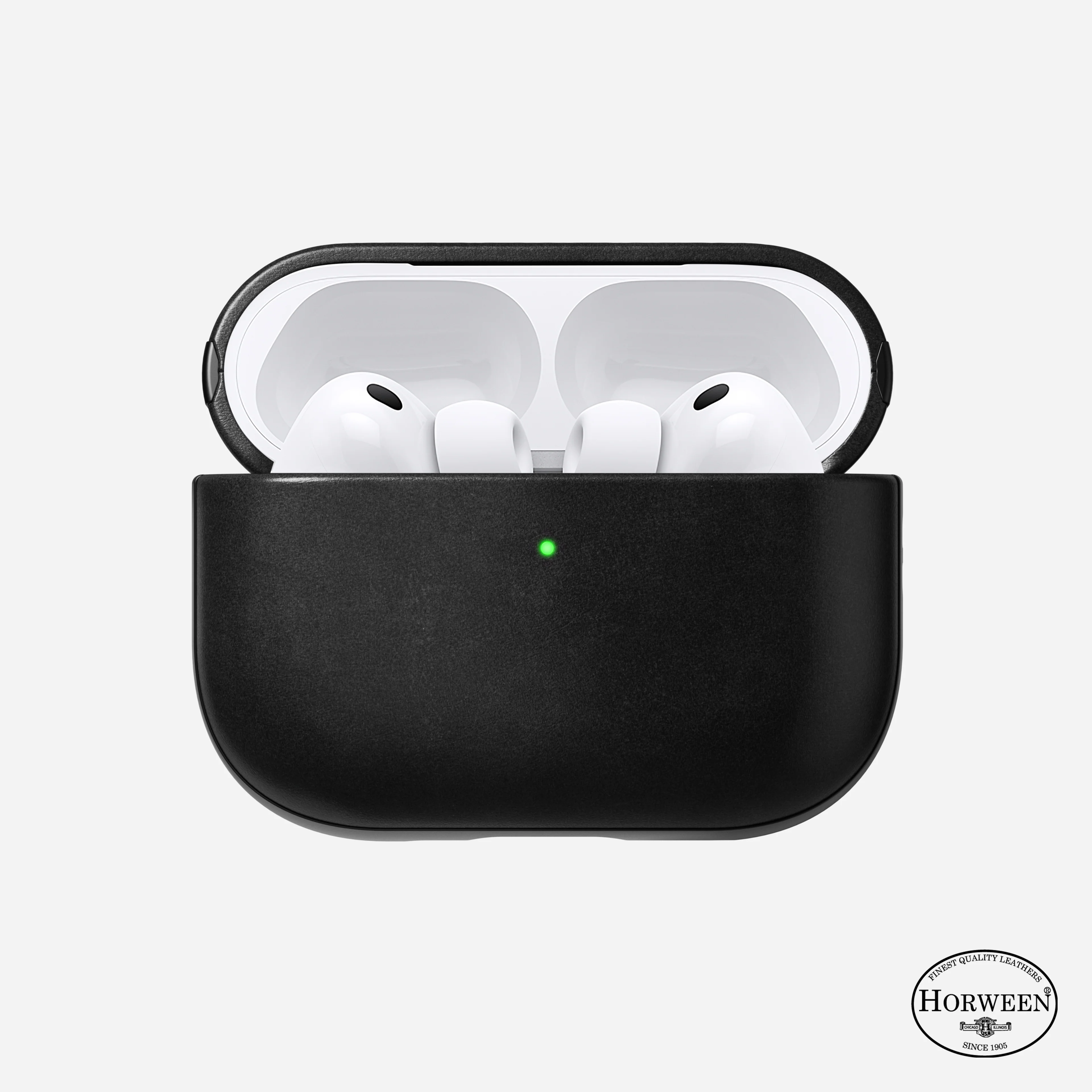 Nomad Modern Horween Leather Case Airpod Pro 3 - Black