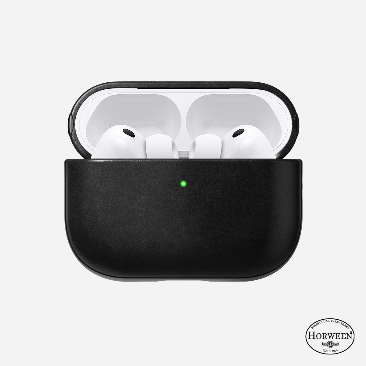 Nomad Modern Horween Leather Case Airpod Pro 3 - Black