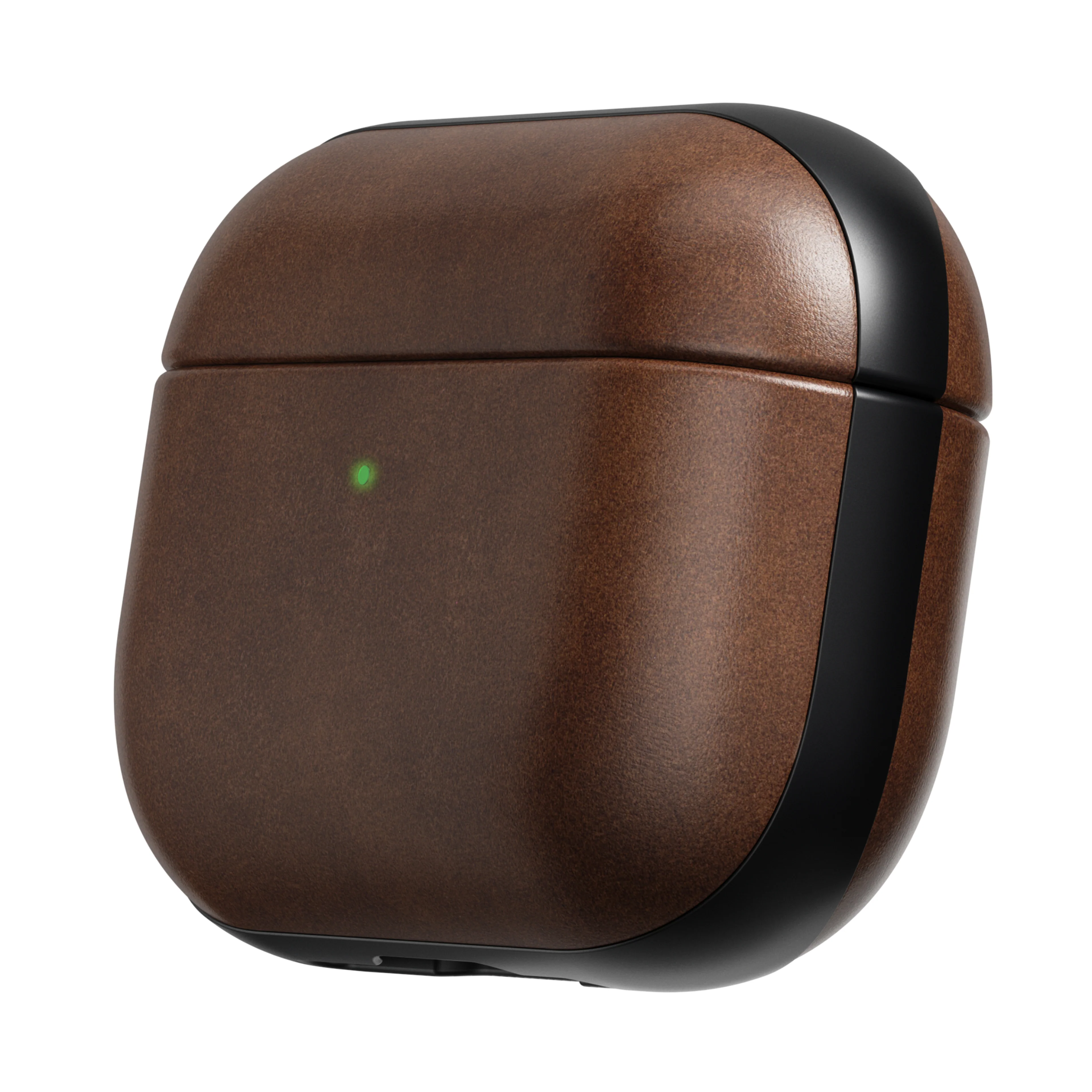 Nomad Modern Horween Leather Case Airpod Pro 3 - Rustic Brown