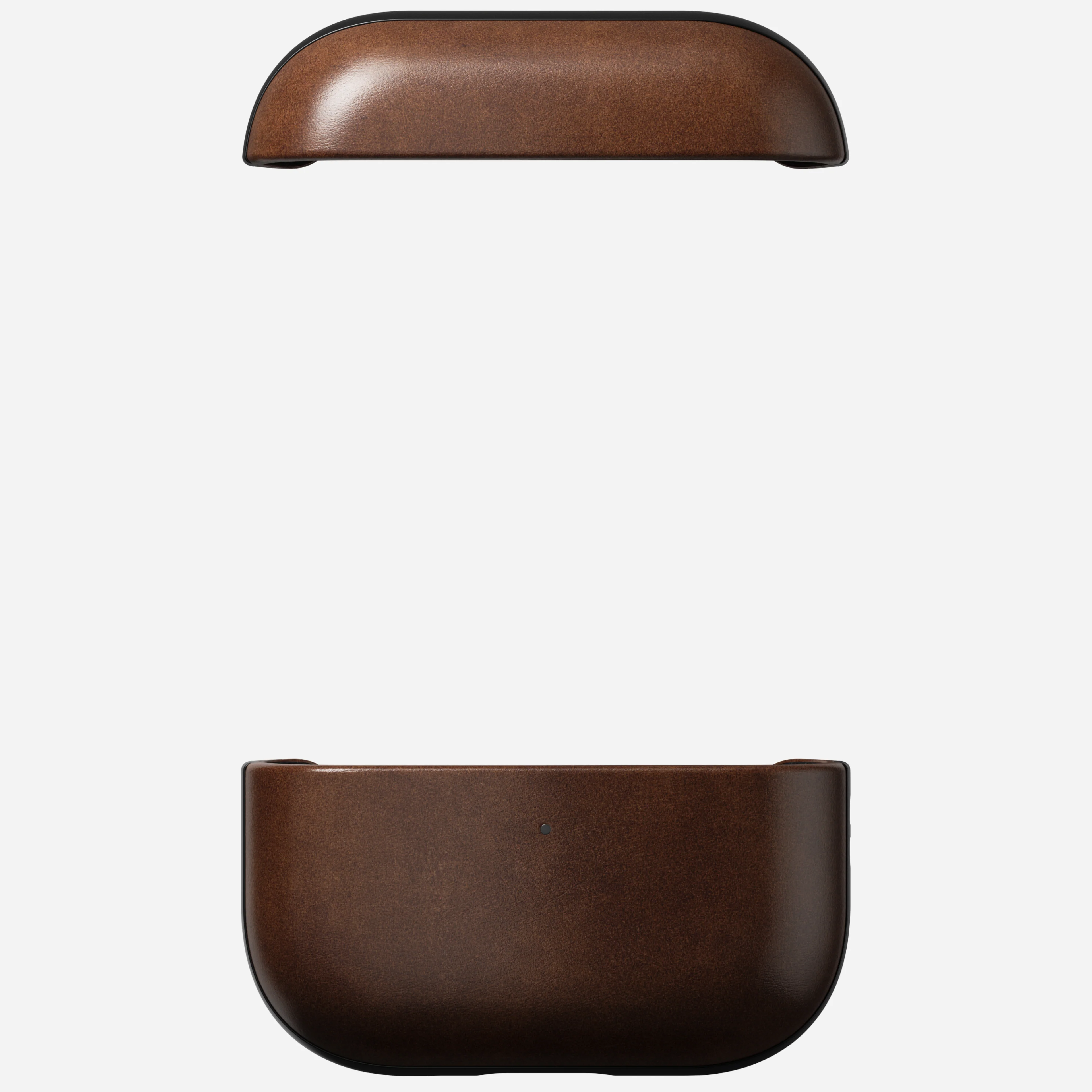 Nomad Modern Horween Leather Case Airpod Pro 3 - Rustic Brown