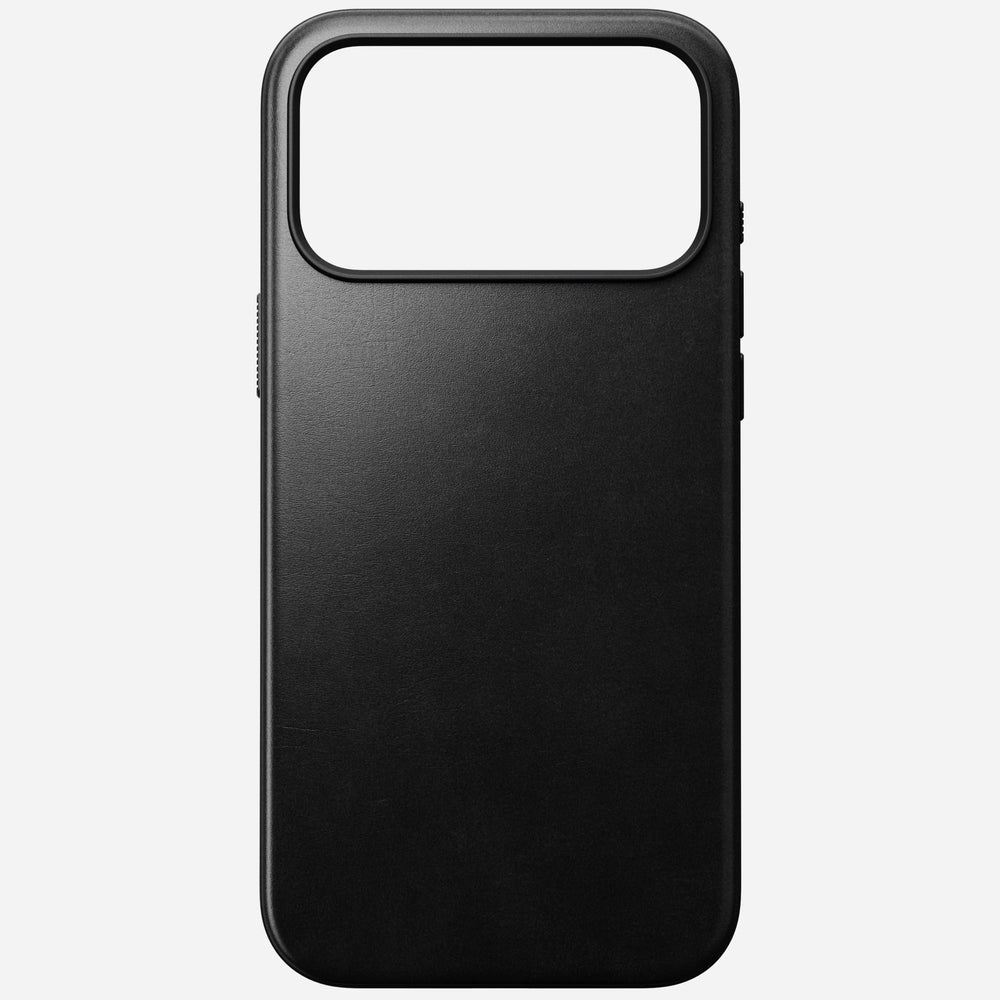 nomad modern case for iphone 17 pro max black front view