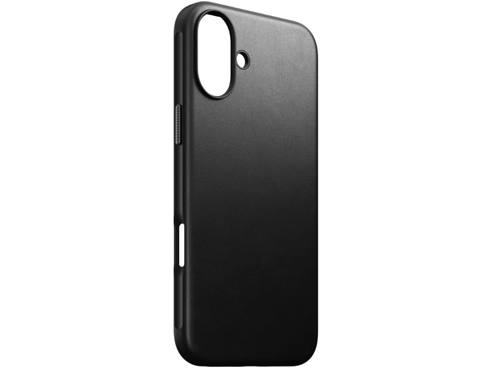 Nomad Modern Leather Case for iPhone 16 Plus 6.7 - Black