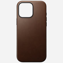 Load image into Gallery viewer, Nomad Modern Leather Case for iPhone 16 Pro Max 6.9 - Brown