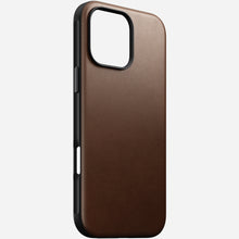 Load image into Gallery viewer, Nomad Modern Leather Case for iPhone 16 Pro Max 6.9 - Brown