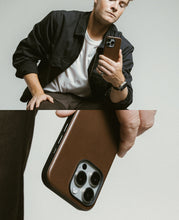 Load image into Gallery viewer, Nomad Modern Leather Case for iPhone 16 Pro Max 6.9 - Brown