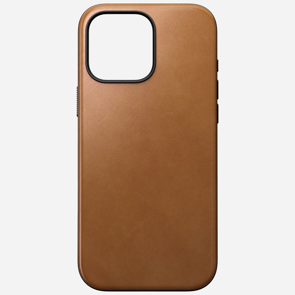 Nomad Modern Leather Case for iPhone 16 Pro 6.3 - English Tan