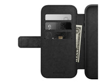 Load image into Gallery viewer, Nomad Modern Premium Leather Folio Case iPhone 16 Standard 6.1 - Black