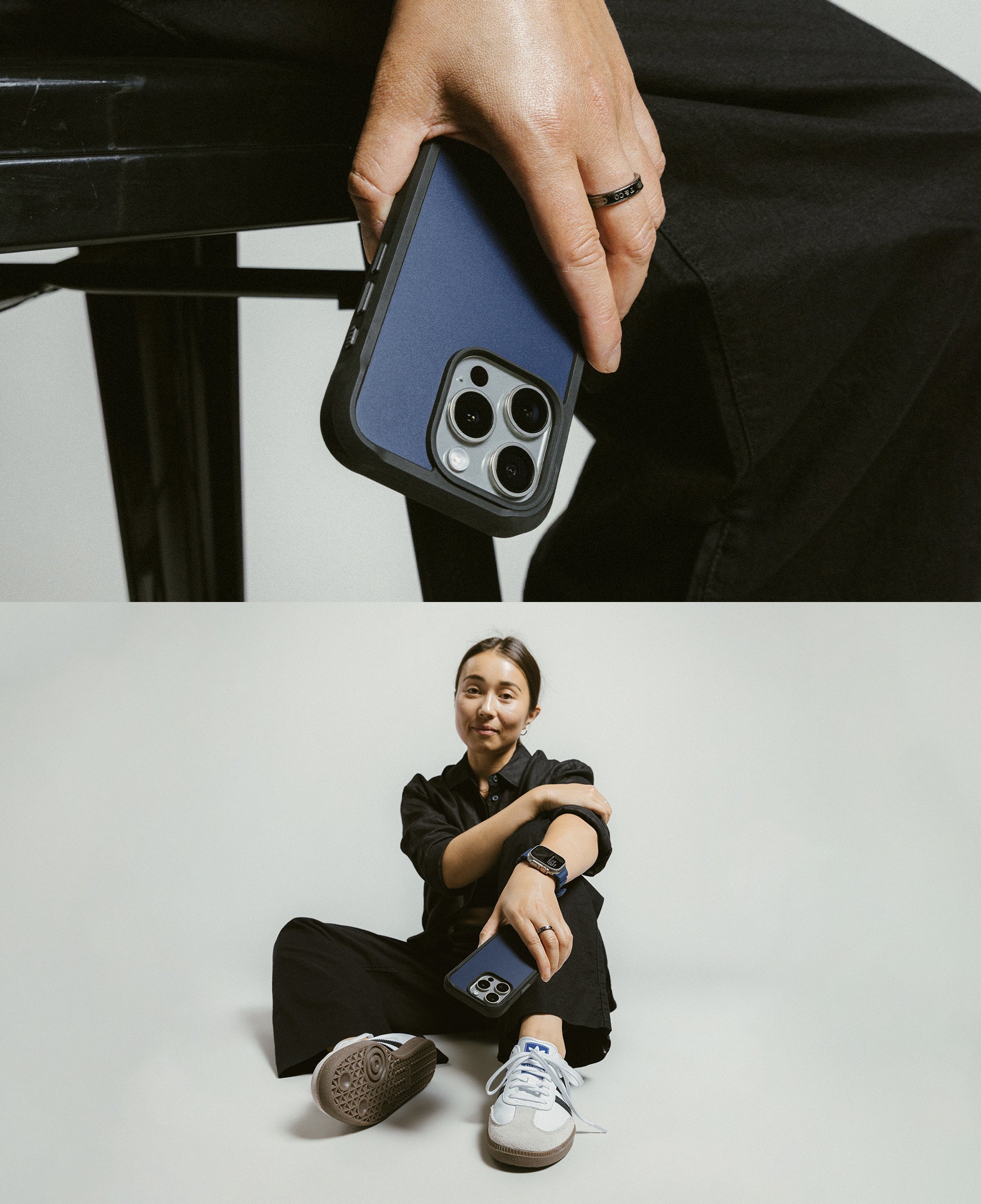 Nomad Rugged Case & MagSafe for iPhone 16 Pro 6.3 - Atlantic Blue