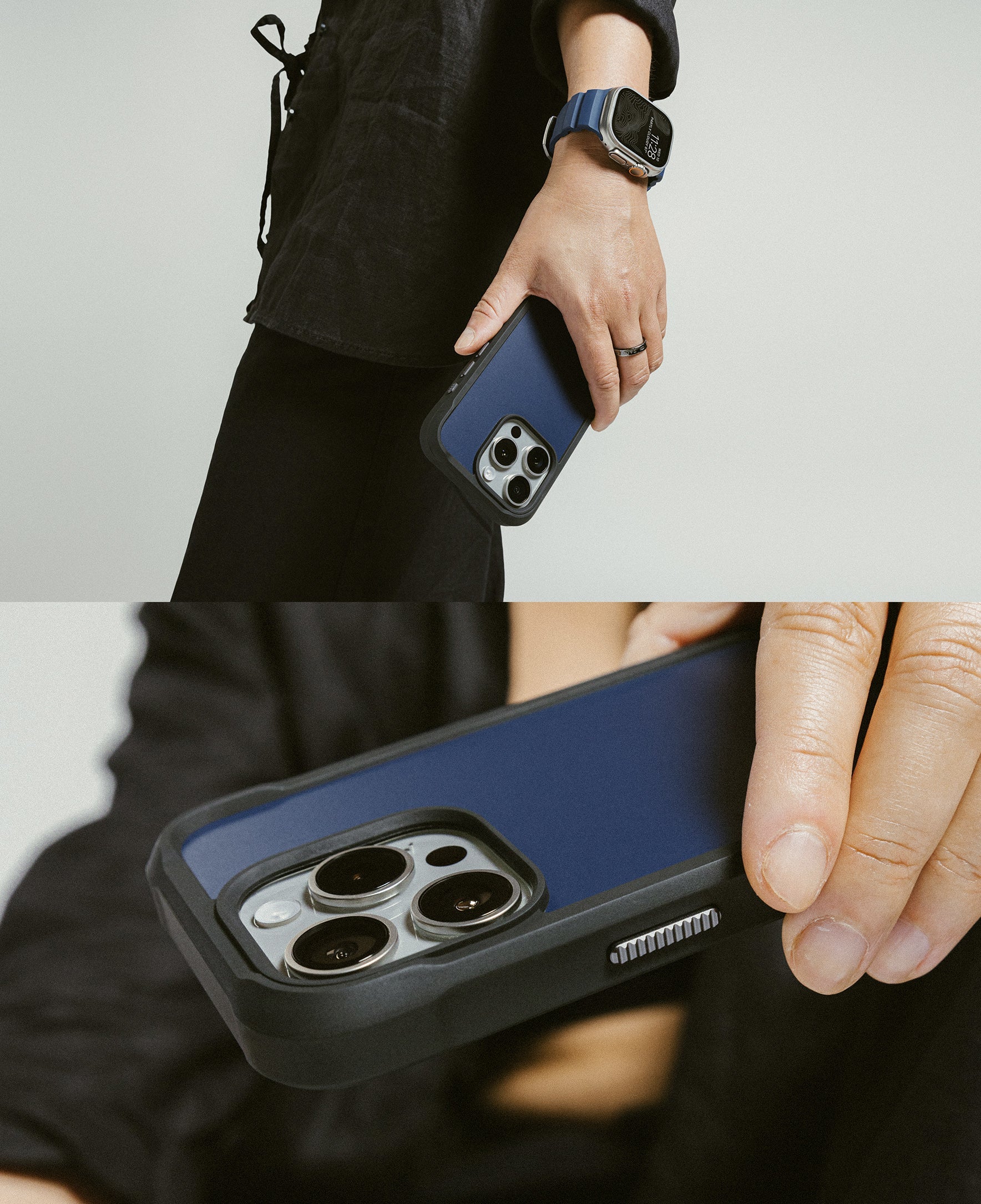 Nomad Rugged Case & MagSafe for iPhone 16 Pro 6.3 - Atlantic Blue