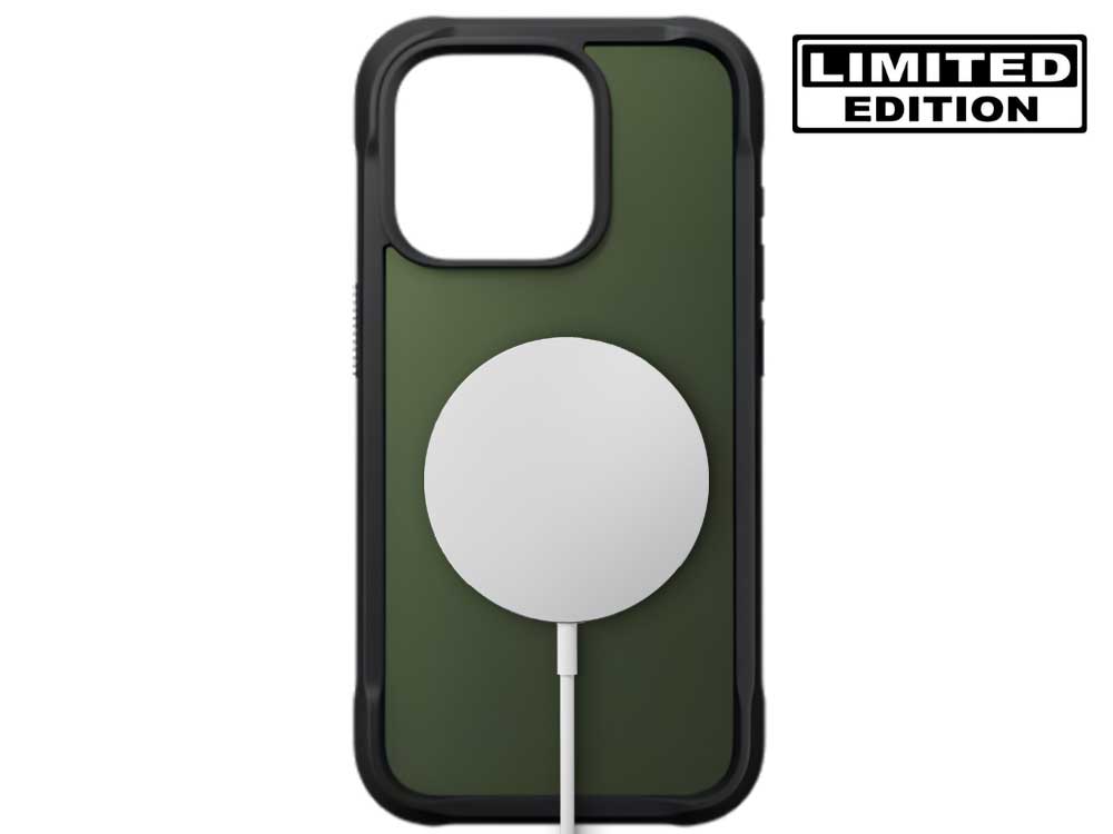 Nomad Rugged Case & MagSafe for iPhone 16 Pro 6.3 - Forest Green