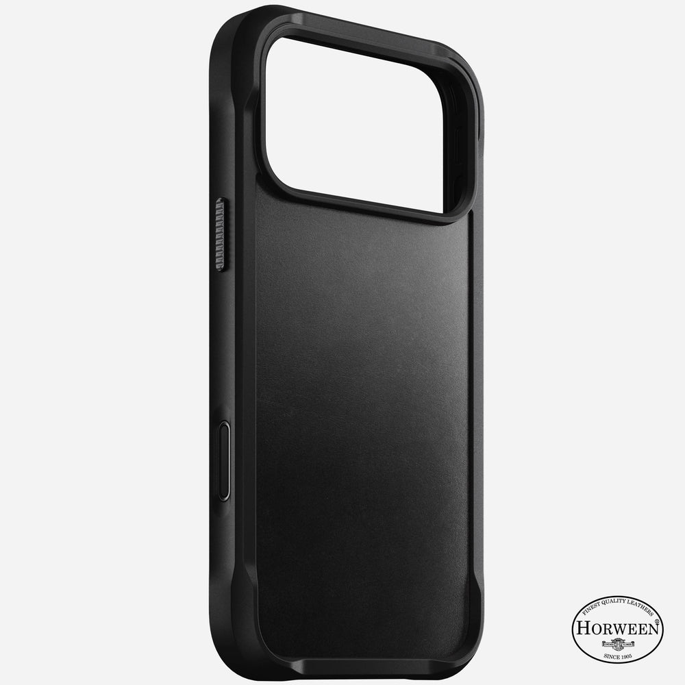 nomad rugged case for iphone 17 pro max black patina finish