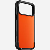 nomad rugged case for iphone 17 pro max ultra orange patina finish