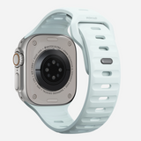 Nomad Sport Band Icy Blue Glow for Apple Watch 44-49mm – Limited Edition Glow 2.0