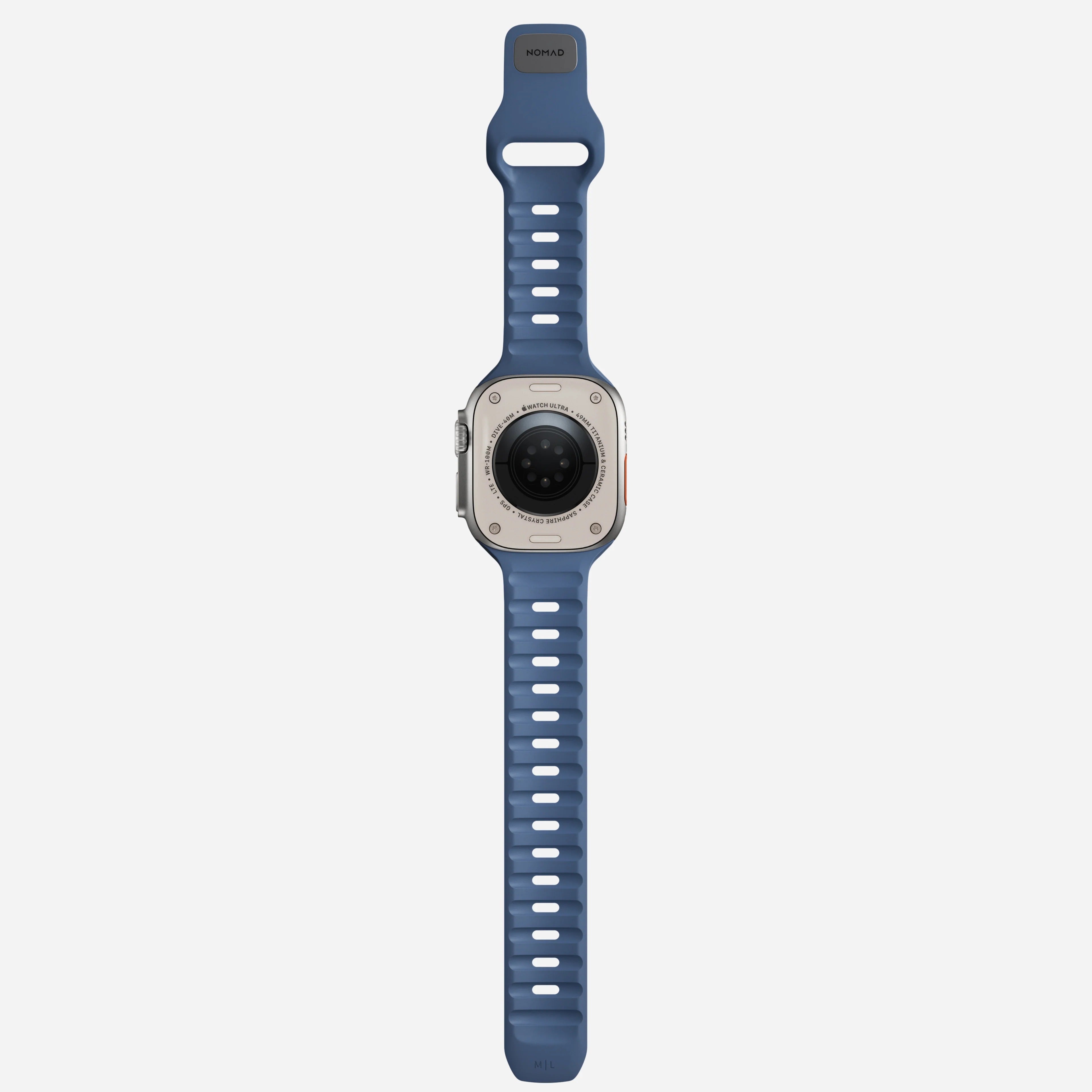 Nomad Sport Band for Apple Watch 44-49mm – Naval Blue