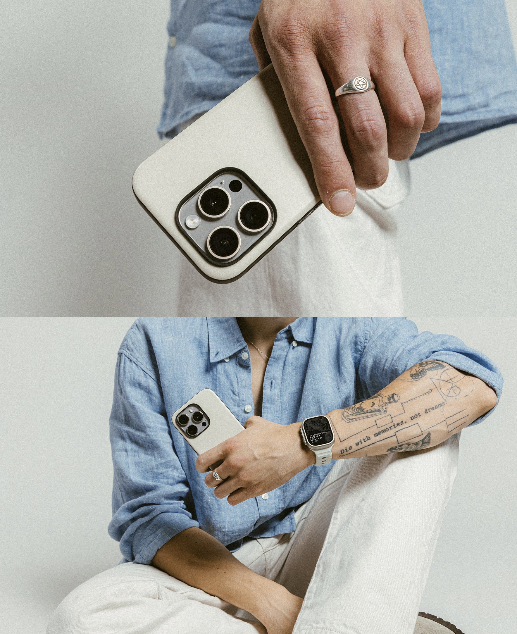 Nomad Sport Case & MagSafe for iPhone 16 Pro Max 6.9 - Stone