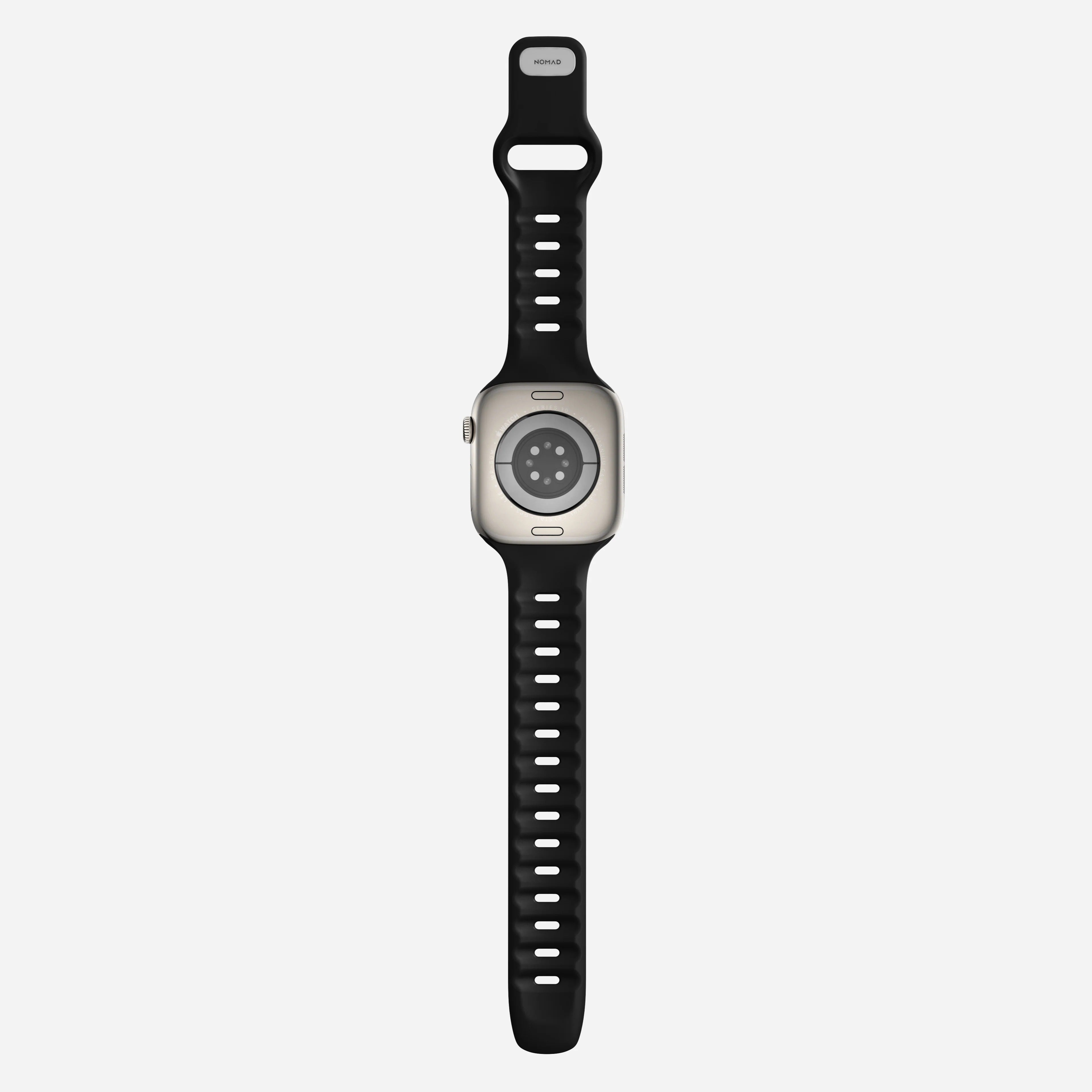 Nomad Tempo Band Apple Watch Ultra 1 - 3 / 45-49mm / Series 1-11 & SE - Black