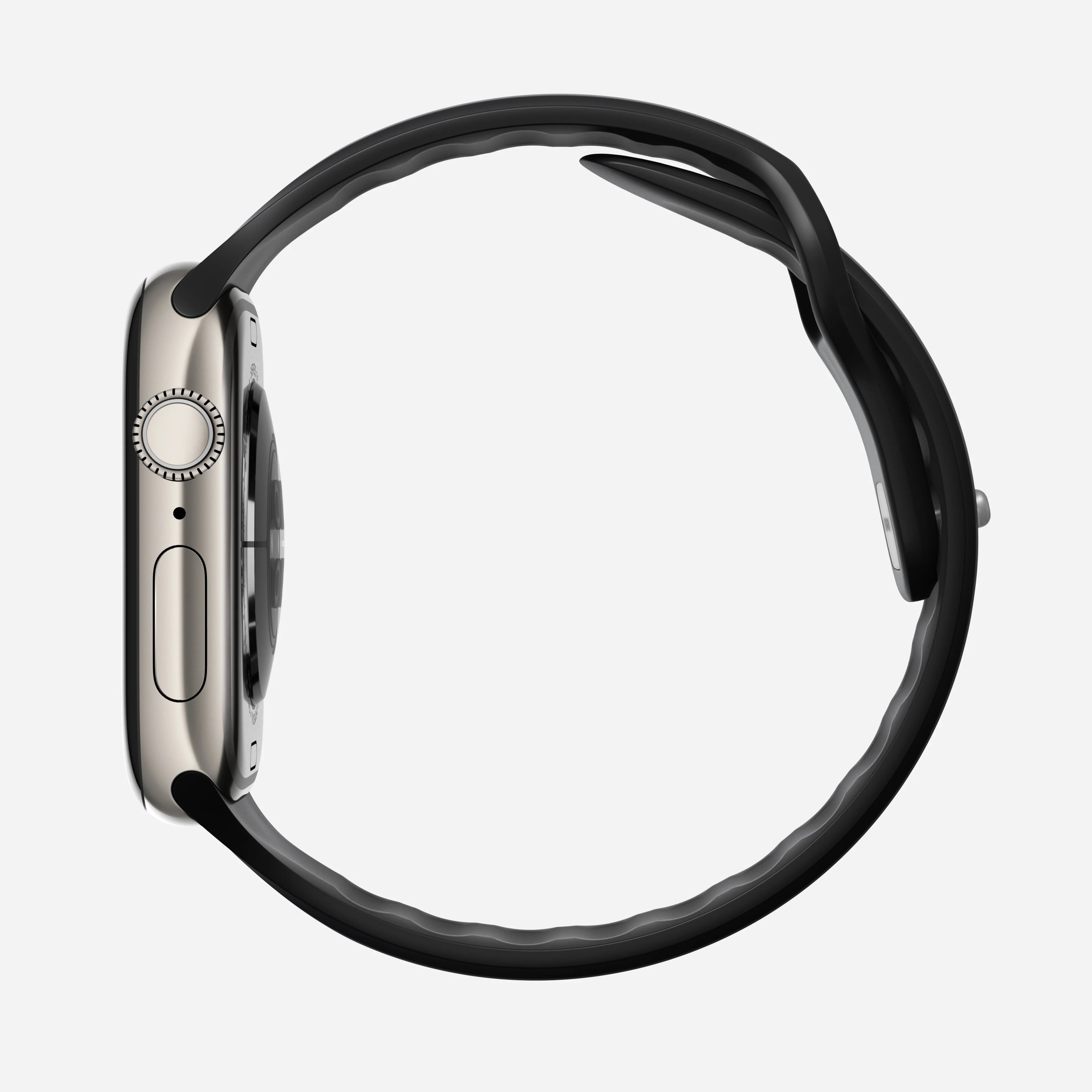 Nomad Tempo Band Apple Watch Ultra 1 - 3 / 45-49mm / Series 1-11 & SE - Black