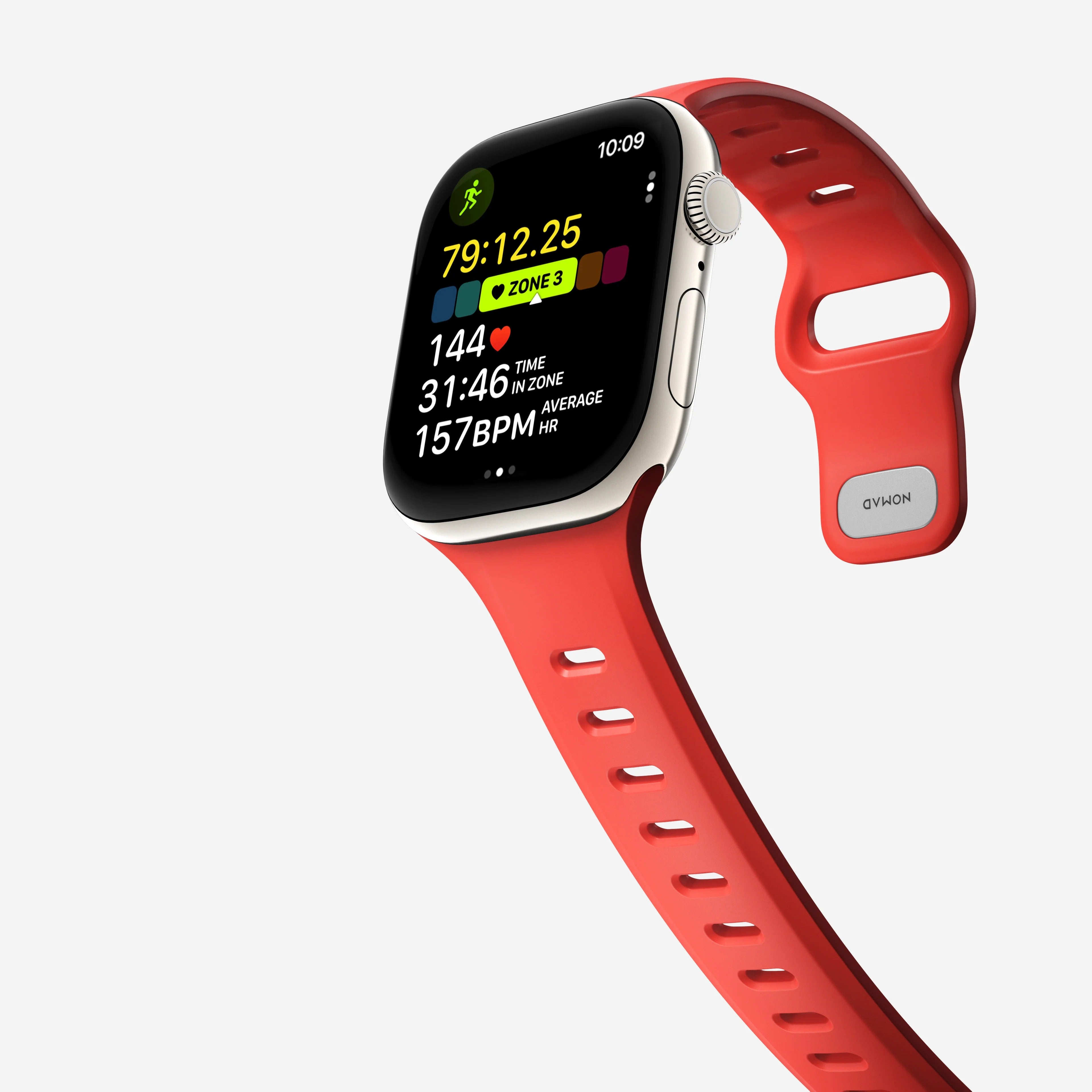 Nomad Tempo Band Apple Watch Ultra 1 - 3 / 45-49mm / Series 1-11 & SE - Crush