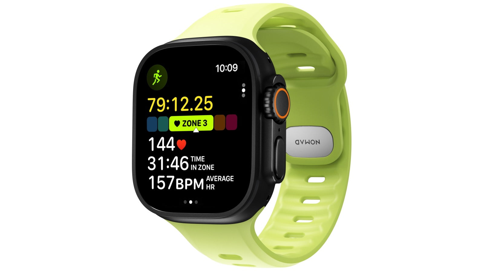Nomad Tempo Band Apple Watch Ultra 1 - 3 / 45-49mm / Series 1-11 & SE - Lumen