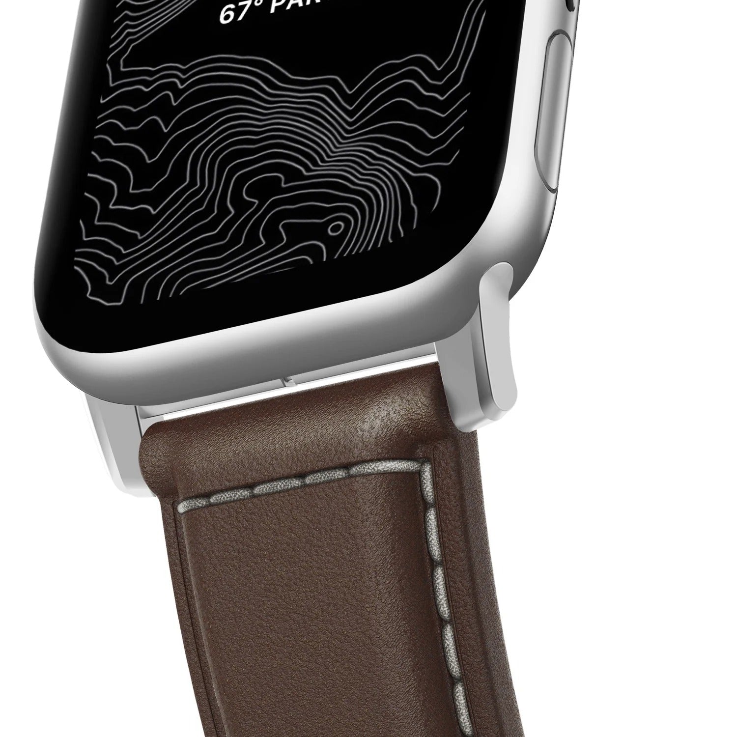 Nomad Traditional Band Horween for Apple Watch 44-49mm - Brown