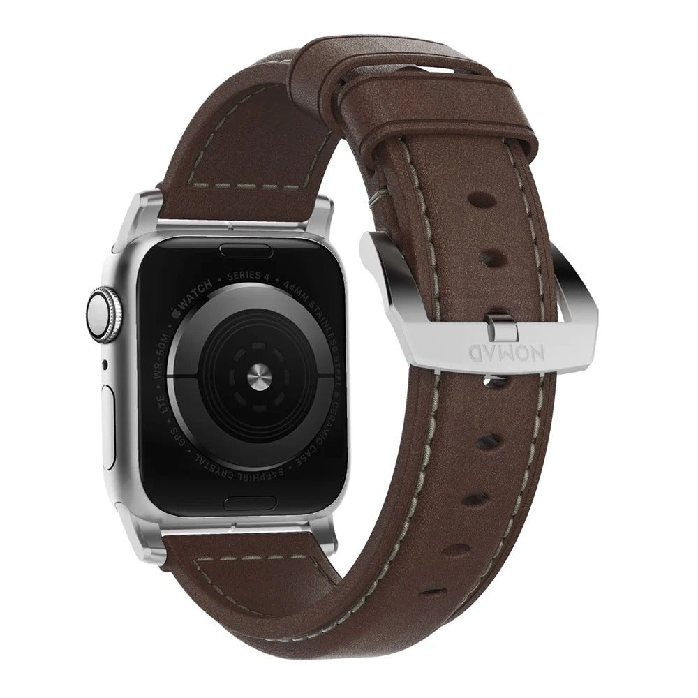 Nomad Traditional Band Horween for Apple Watch 44-49mm - Brown