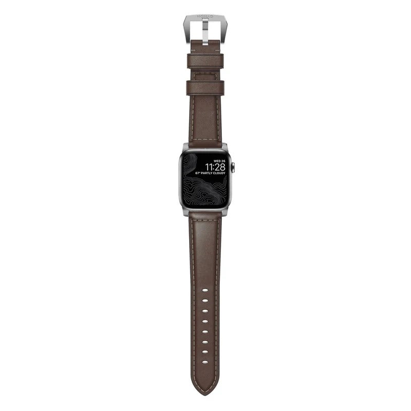 Nomad Traditional Band Horween for Apple Watch 44-49mm - Brown