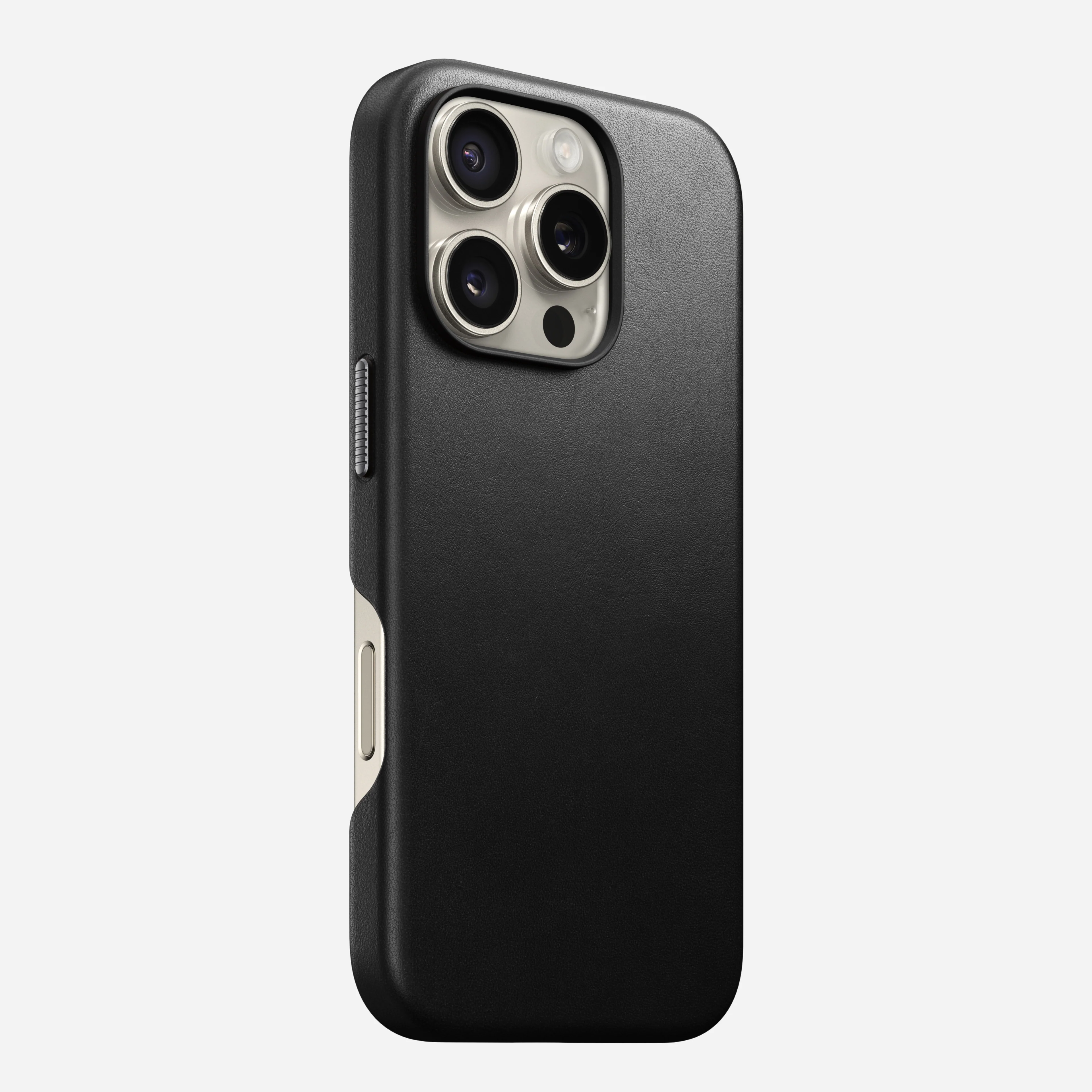 Nomad Traditional Horween Leather Case iPhone 16 Pro 6.3 - Black